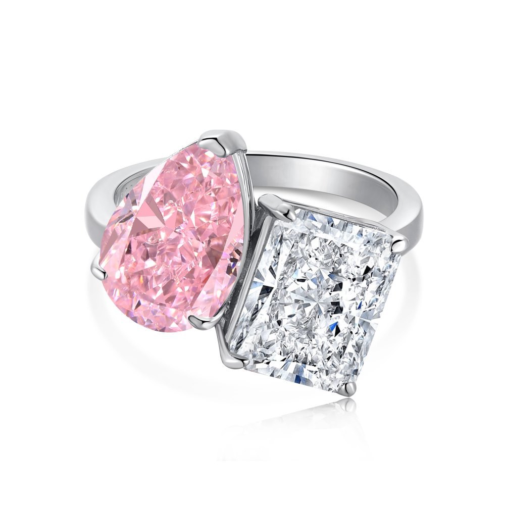 Vibrant zircon sweet ring - the choice of lively and dynamic beauty