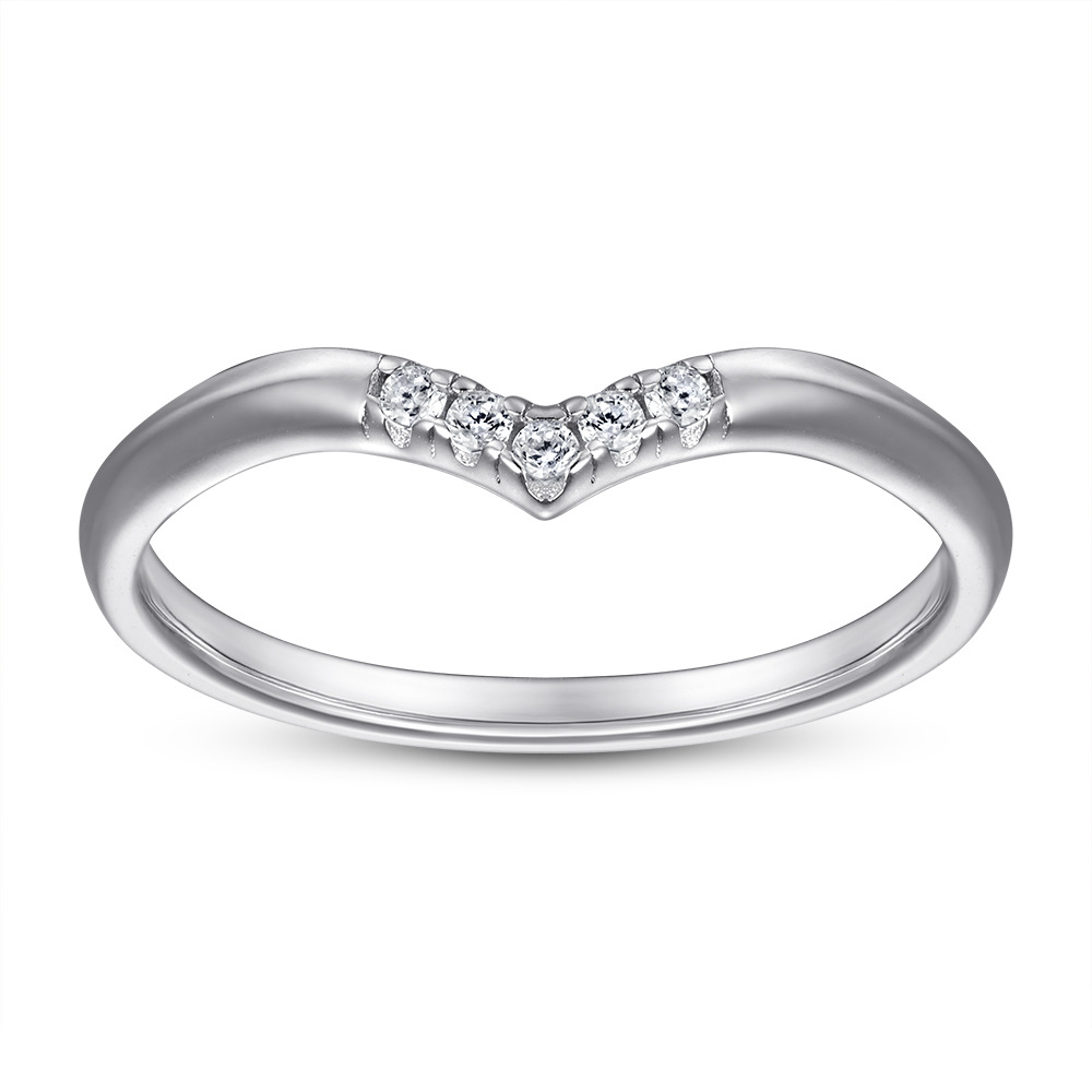 Precious Simplicity Ring - simple design, precious choice for fingertips