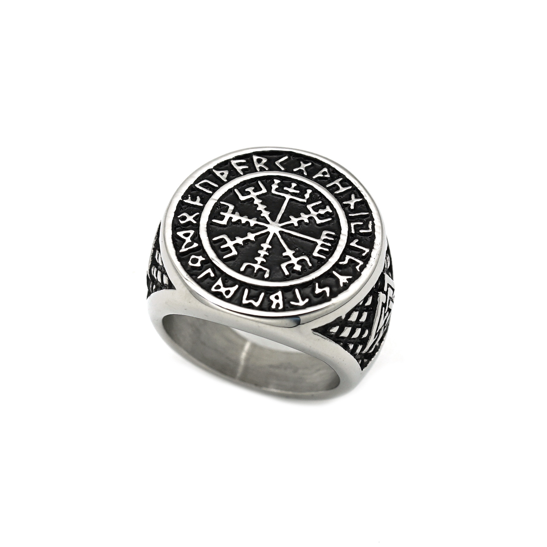 Stainless Steel Fashion Vintage Ring