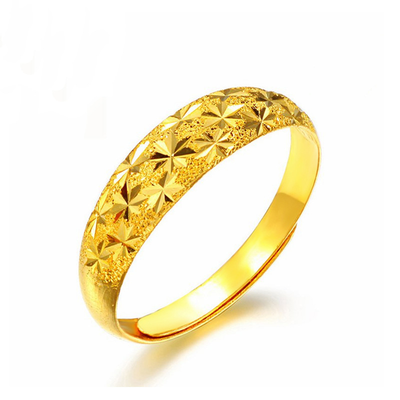 Brass Fashion Gold Plated Ring