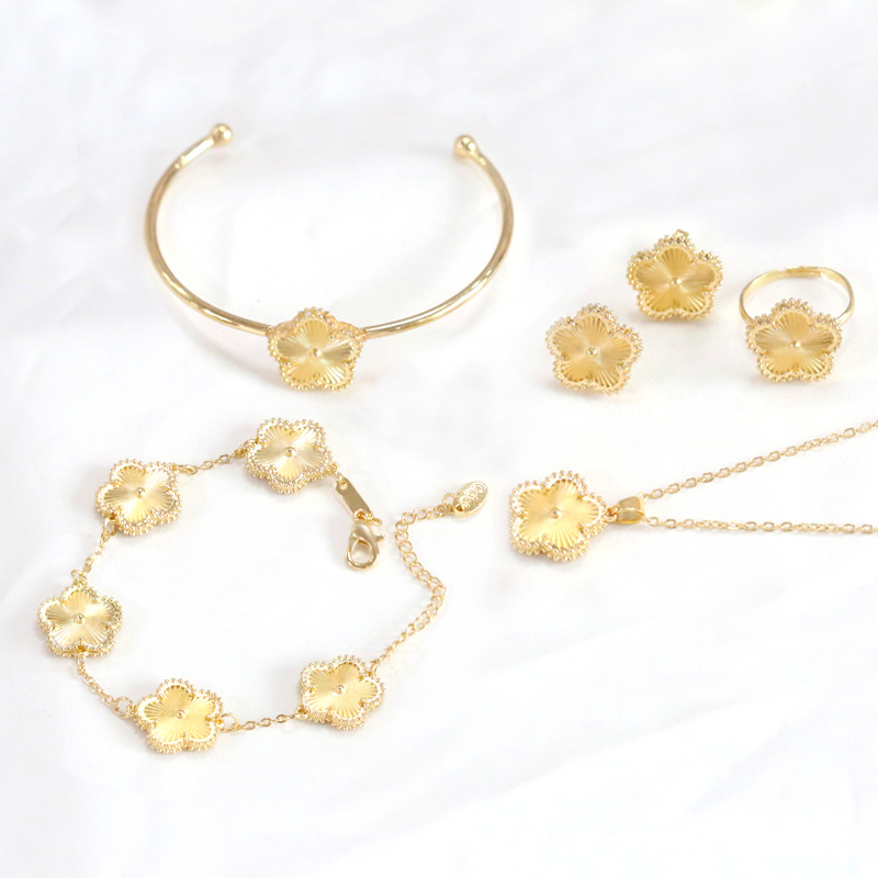 Brass Fashion Jewelry Set