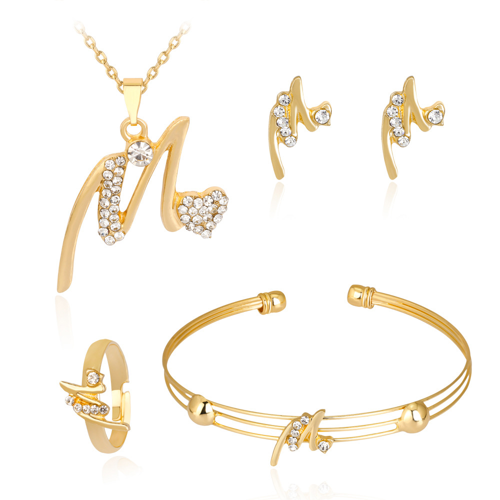 Brass Fashion Jewelry Set