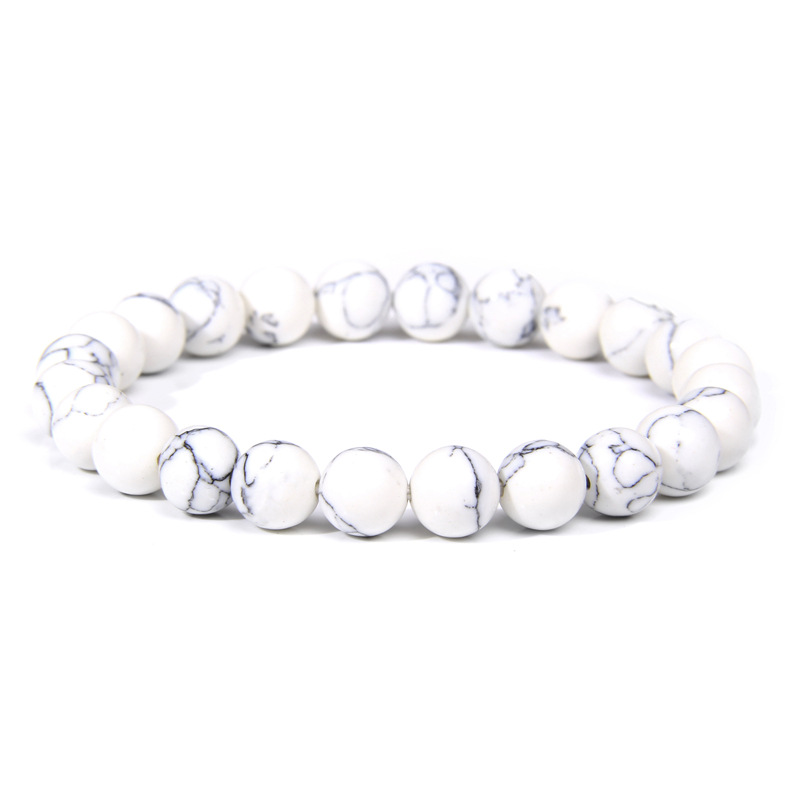 Fresh White Turquoise Bracelet - A Trickle of Inner Calm