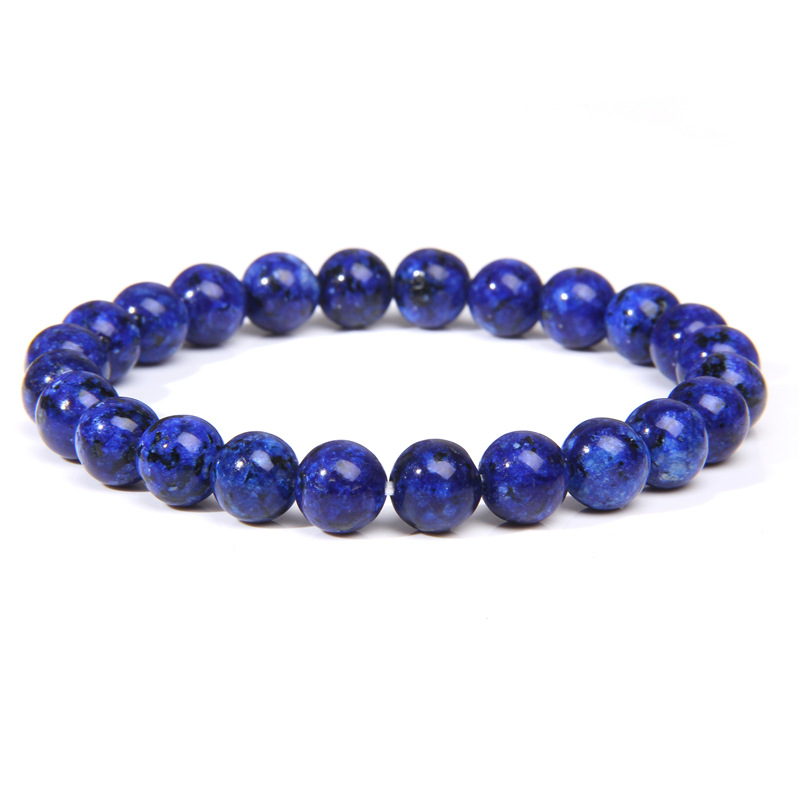 White Stone Lazuli Bracelet - A Harmony of Freshness and Peace