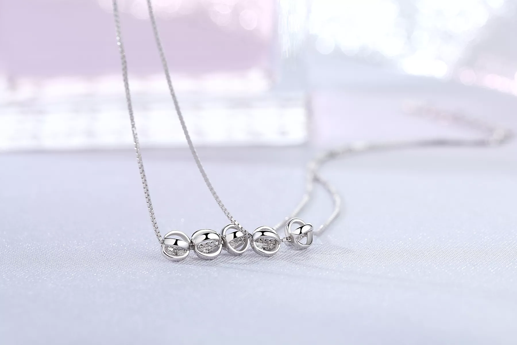 Simple daily 925 sterling silver anklet jewelry women(图2)