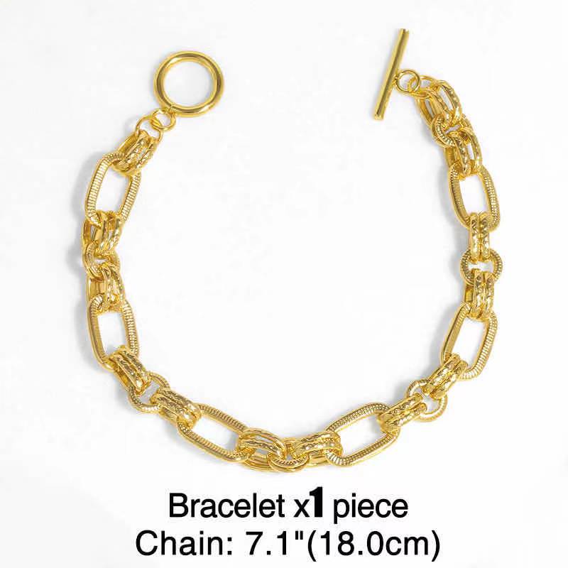 Popular Excellent Quality Chain Heavy Thick Mens Gold Chains Necklace(图3)
