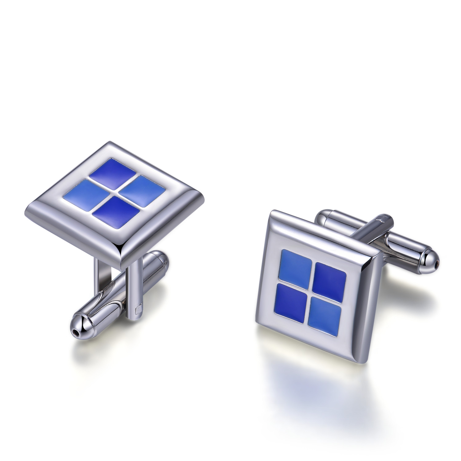 custom fashion mens jewelry high quality 926 sterling silver luxury mens cuff links(图6)