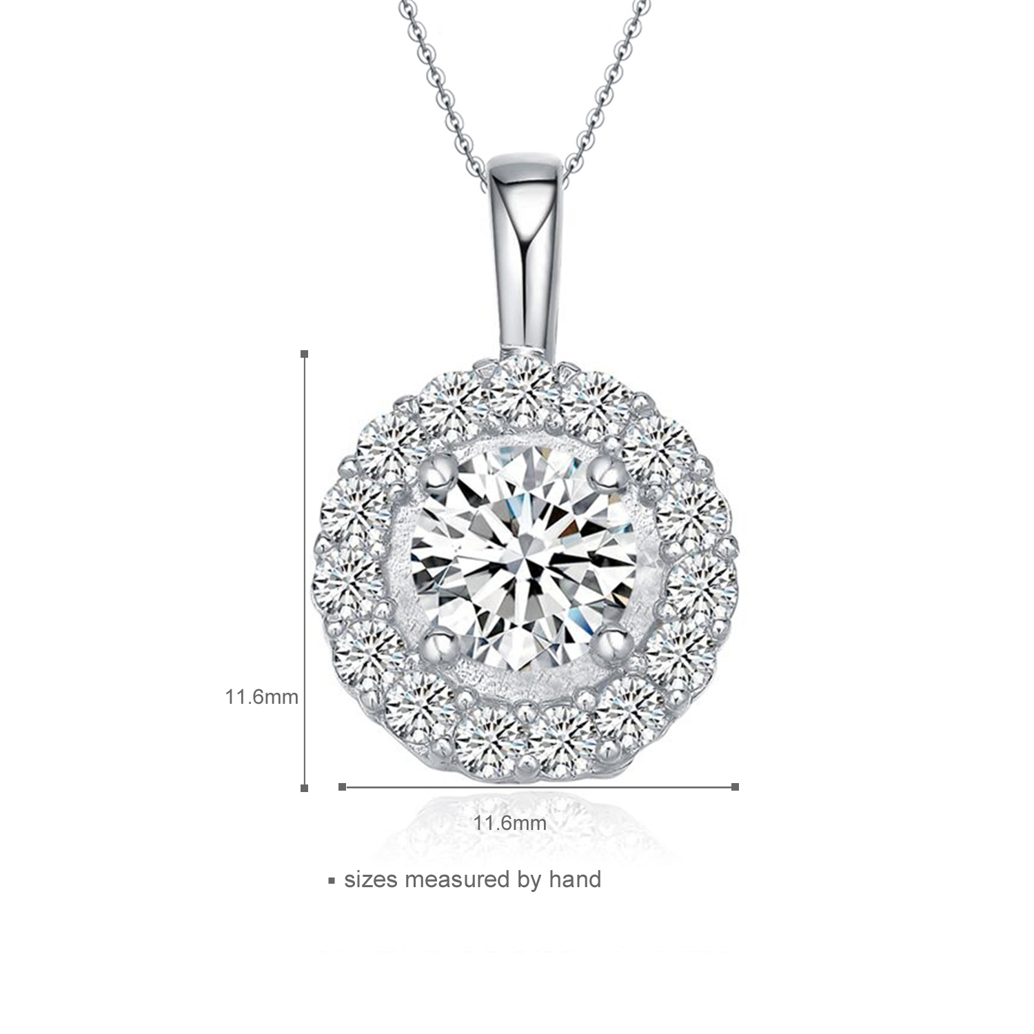High Quality Rhodium Plated Women CZ 925 Sterling Silver Dainty Fashion Zirconia Jewelry Sets(图5)