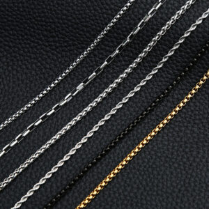 Silver jewelry chains with pendants durable for all