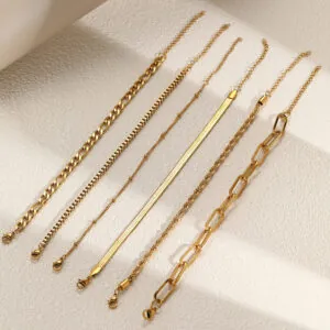 Adjustable stackable silver jewelry bracelets for any style.