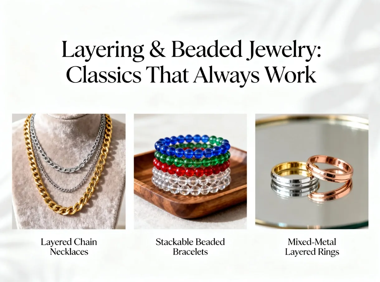 Layering & beaded jewelry