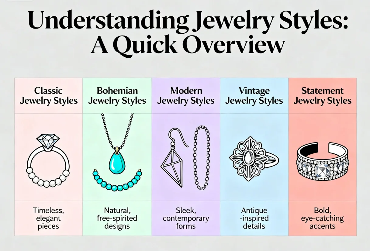 A quick overview to jewelry styles