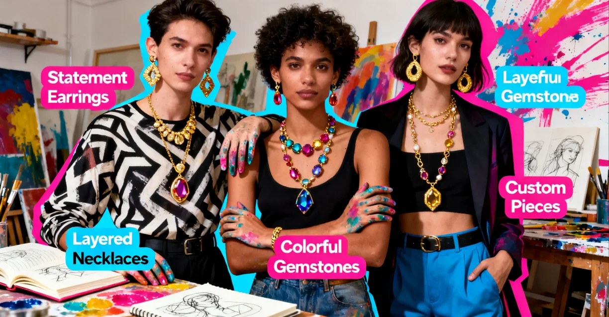 Jewelry for creative professionals