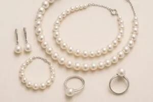 pearl wedding jewelry