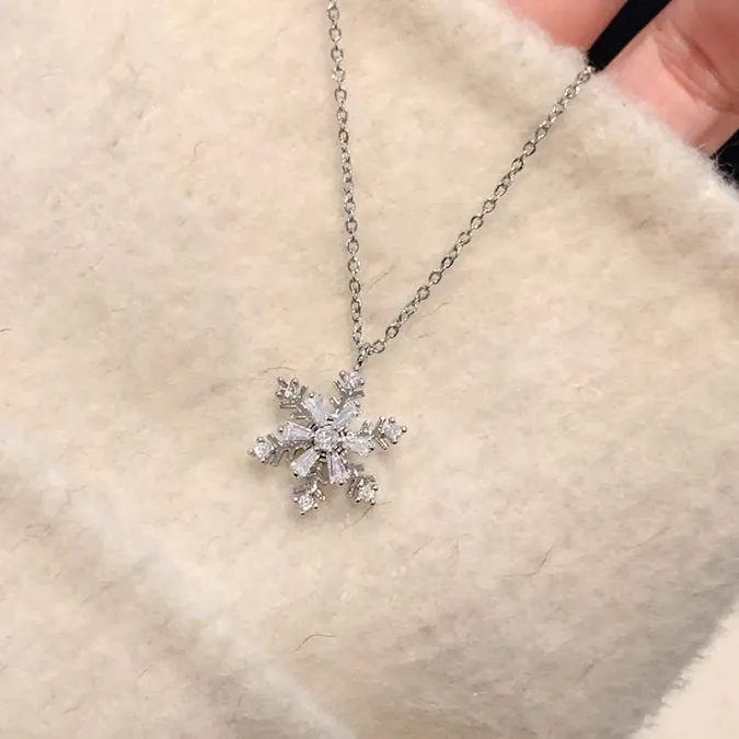 snowflake CZ jewelry