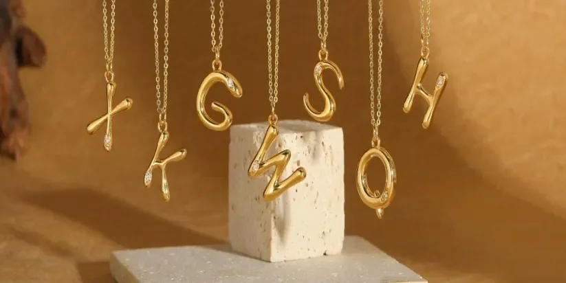 Initial Necklaces