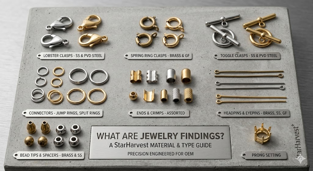 An Overview of Jewelry Findings: Types and Applications - Star Harvest